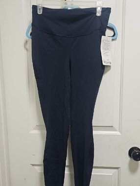 lululemon athletica Navy High-Rise Leggings with Wide Waistband